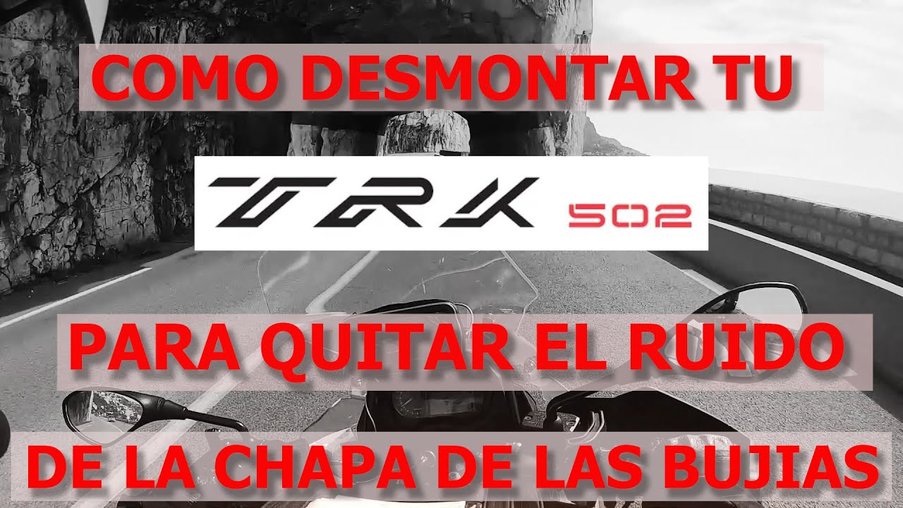 BENELLI TRK 502  X como 🔧🔨 [ DESMONTAR tu moto ] para ELIMINAR VIBRACION de la 