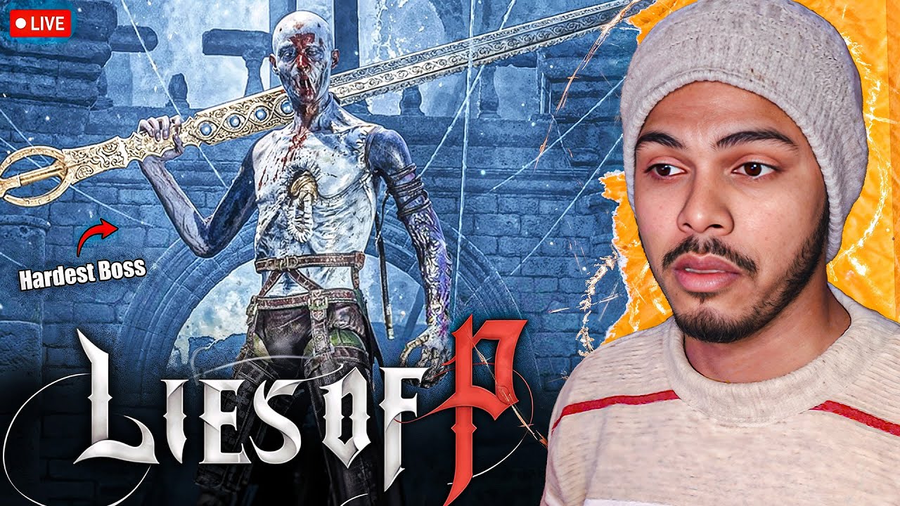 🔴Lies Of P LIVE | Destroying Nameless Puppet , Parry Only!💀[DAY22] #gaming