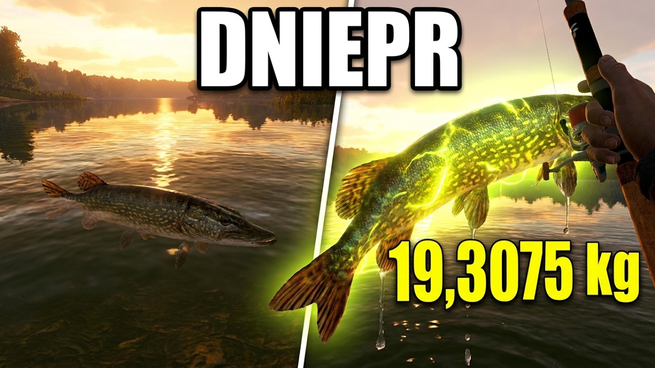 Fishing Planet: Unikatowe Szczupaki z Dnipro River