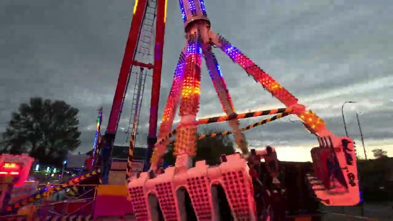 Jay Barwicks Freak Out Offride Pov @ Farrars Funfair Sheffield Utilita Arena 21/10/2023