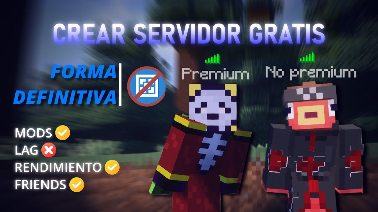 La mejor forma de CREAR un SERVIDOR GRATIS | TODAS las VERSIONES