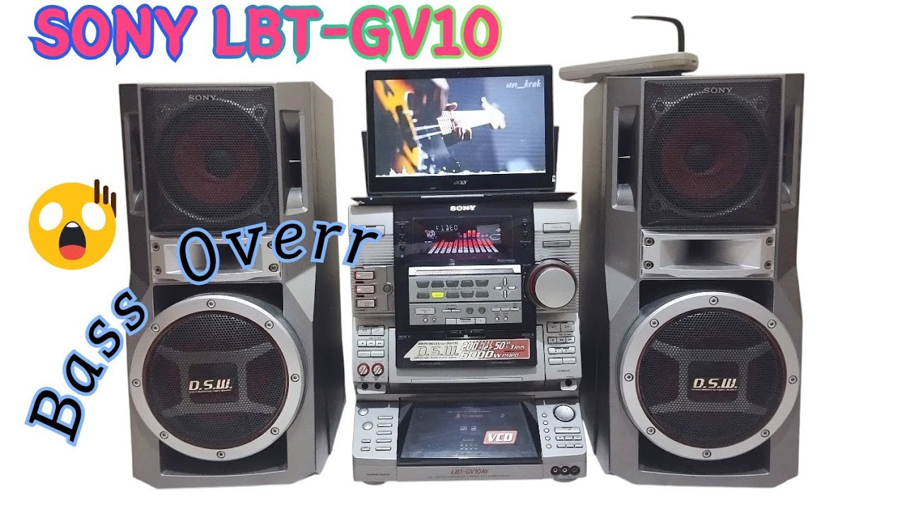 Compo Sony LBT-GV10 ALL FUCTION