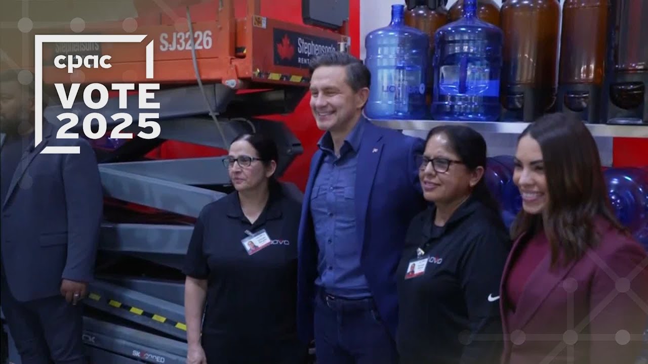Pierre Poilievre visits plastic manufacturer in Markham, Ont. – April 21, 2025