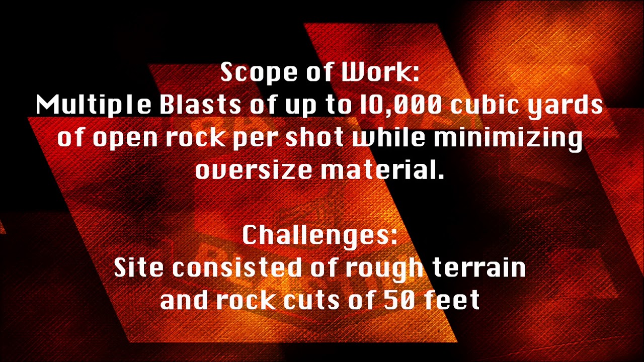 Quarry Blasting, Winsted CT