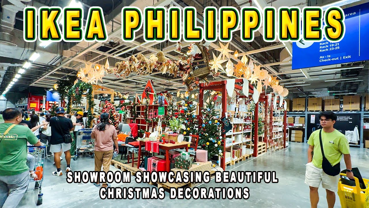 IKEA Philippines: Christmas Tour of the Biggest IKEA Store in the World | Walking Tour 2024 |