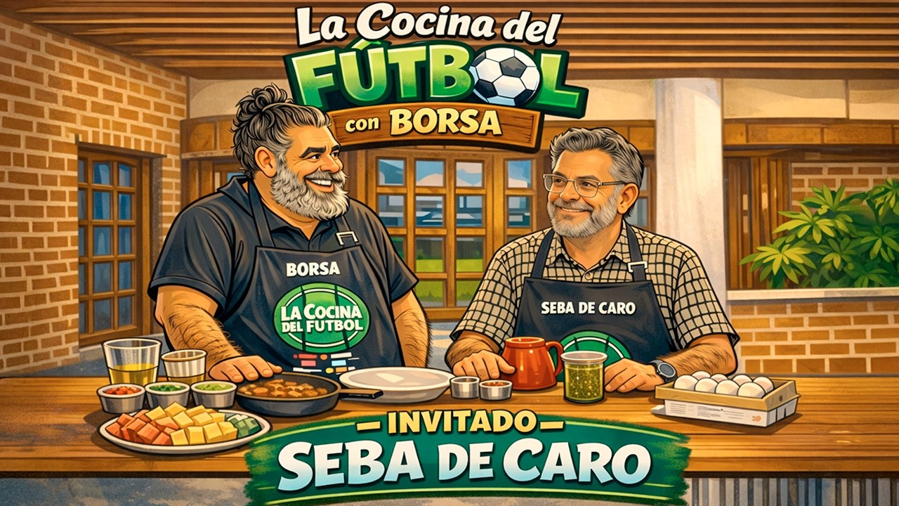 SEBA DE CARO en La Cocina del Fútbol 2026 - Programa 3