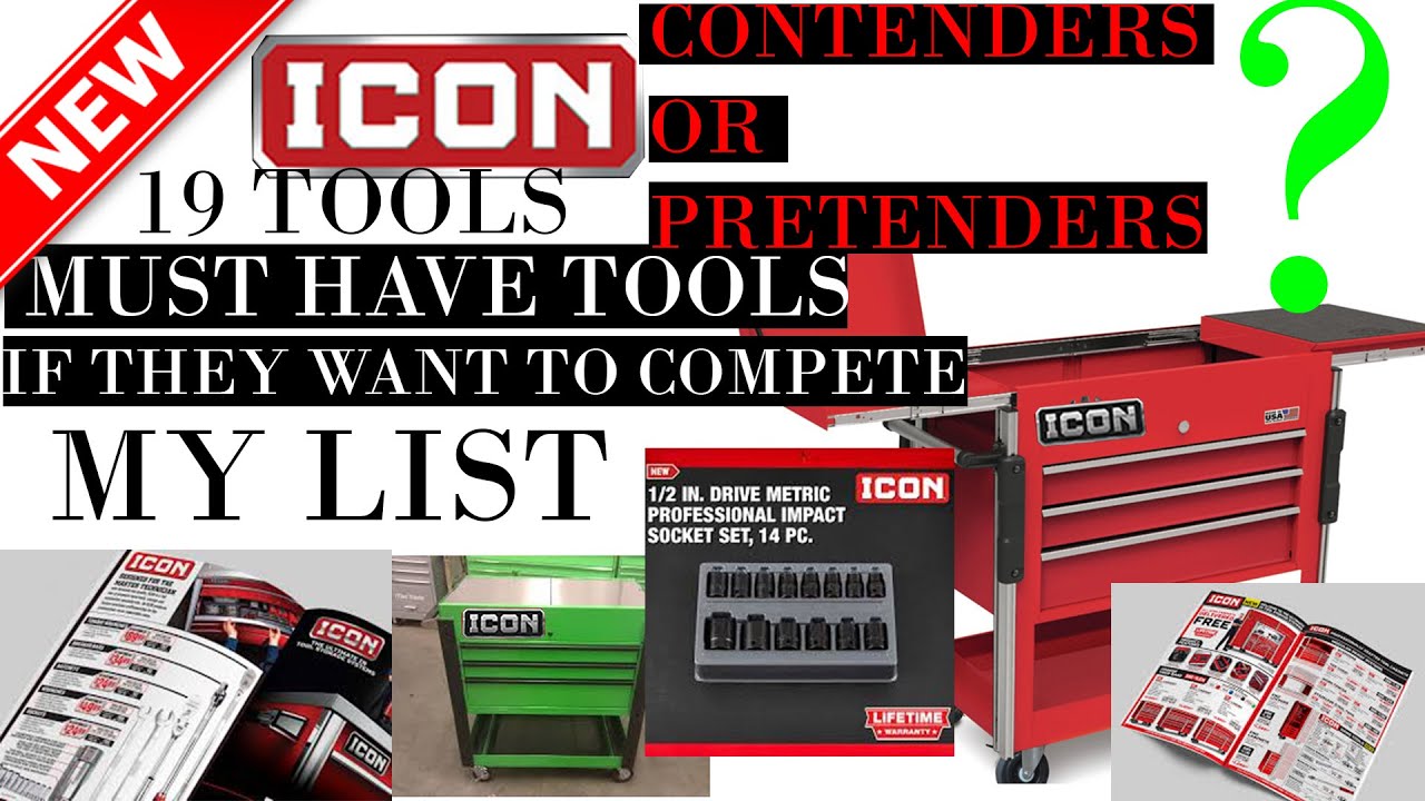 ICON Tools I Would Like To See New From Harbor Freight Tools