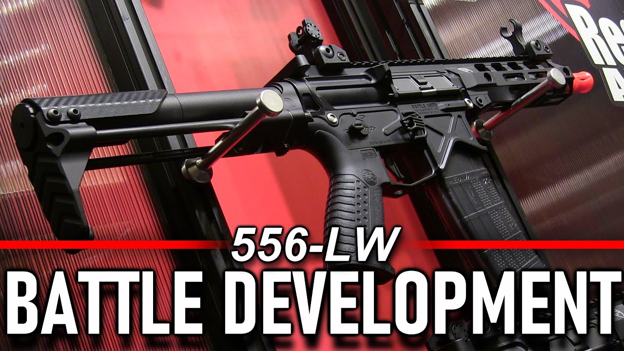 Battle Arms Development 556-LW AEG - Red Wolf Airsoft at Shot Show 2020