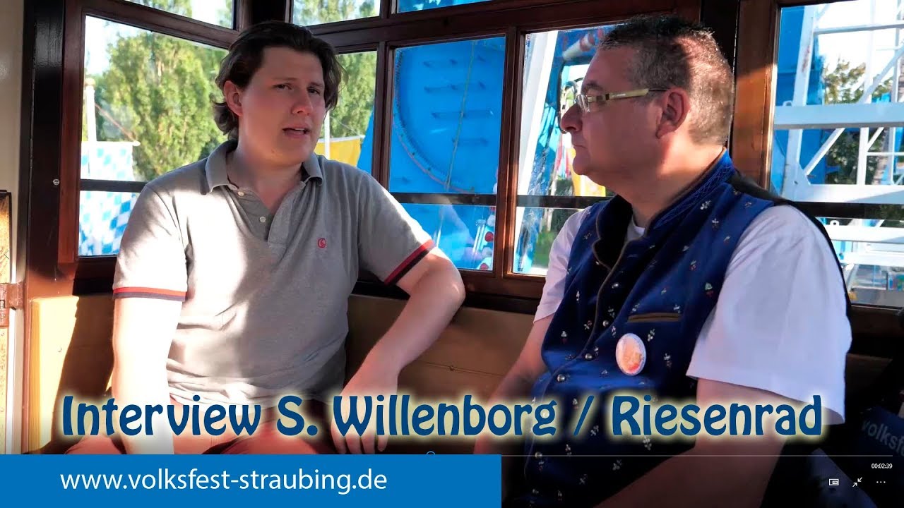 Riesenrad Interview 1 mit Sebastian Willenborg @Gäubodenvolksfest