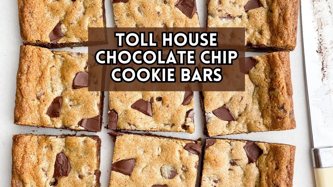 Toll House Chocolate Chip Cookie Bars | Easy Nestl&eacute; Toll House Recipe 🍫🍪