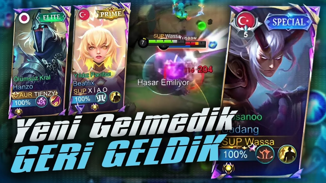 TÜRKİYEDEN İLK MAÇ SÜPER TRIO: TIENZY XIAO / MLBB