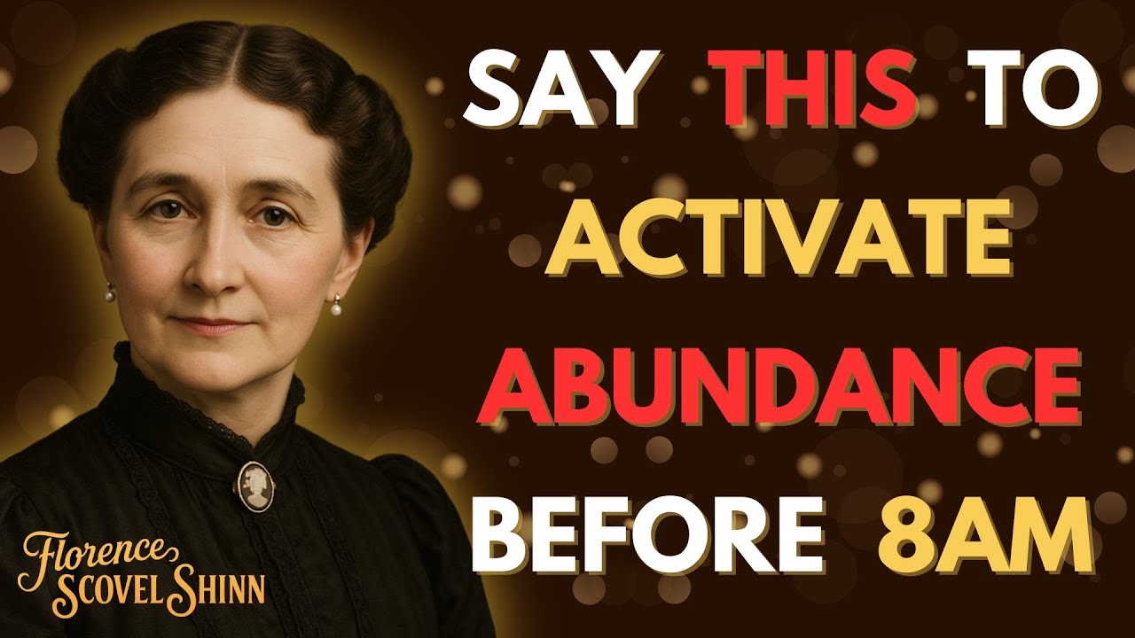 7 Declarations to Speak Every Morning | Florence Scovel Shinn Daily