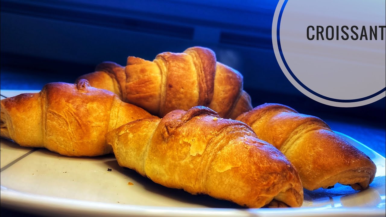 Croissant Recipe | Easy home baking recipe #croissant #croissantrecipe #croissanteggless