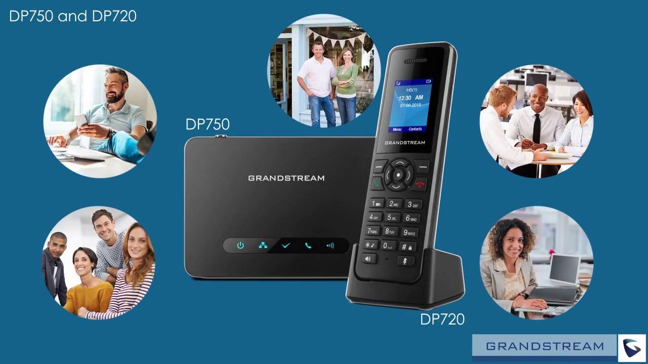 Grandstream DP750 and DP720 DECT IP Phone Solution