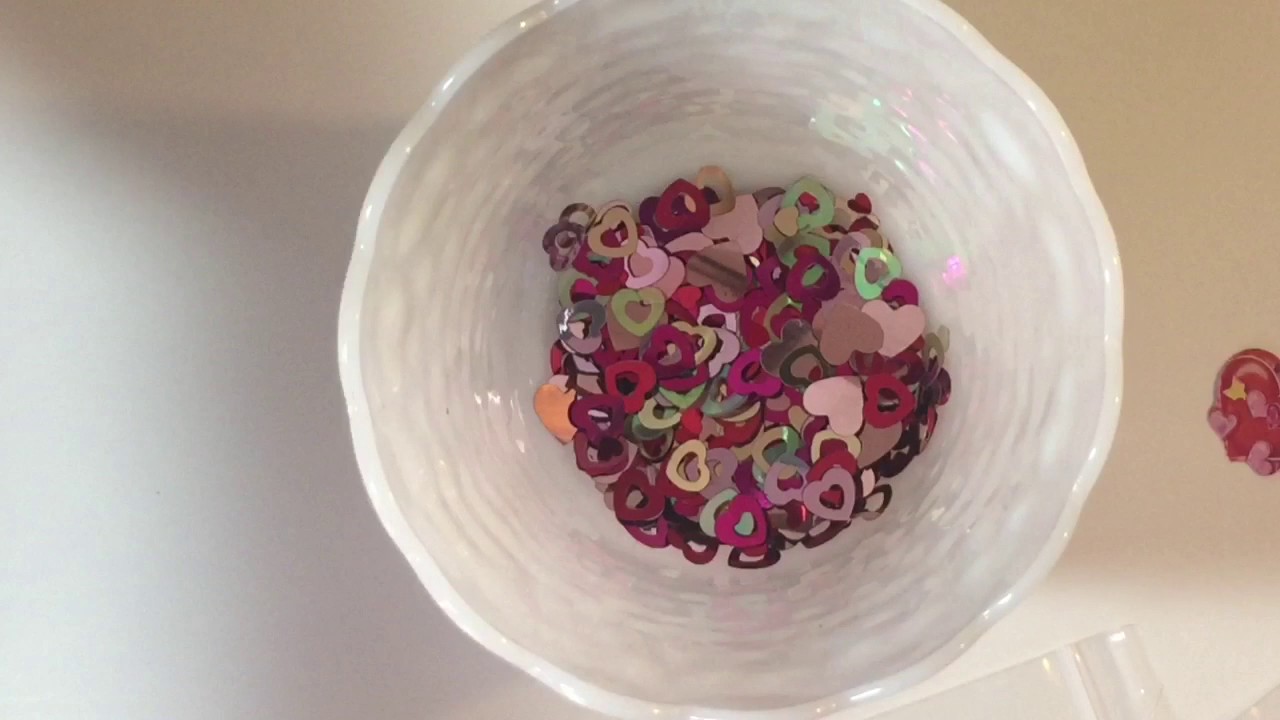 Valentines Sequins mix