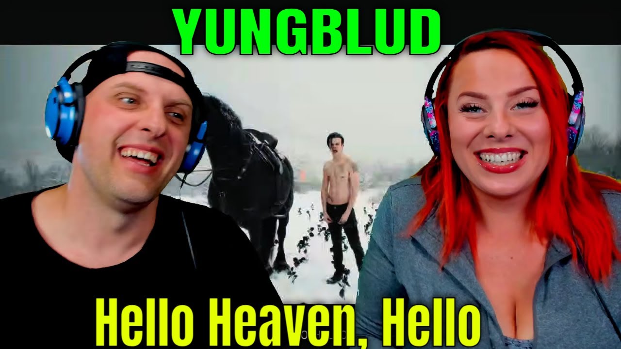 YUNGBLUD - Hello Heaven, Hello (Официальный музыкальный клип) РЕАКЦИИ THE WOLF HUNTERZ