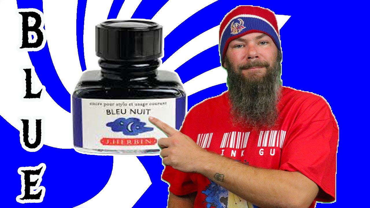 J Herbin Eclat de Saphir Fountain Pen Ink #fountainpenink #fountainpens