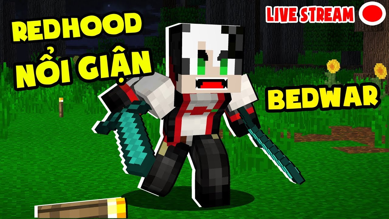 REDHOOD LẦN ĐẦU SREAM BEDWAR CÙNG BÉ HEBI GIÀNH CHIẾN THẮNG LIÊN HOÀN | Redhood Stream Bedwar