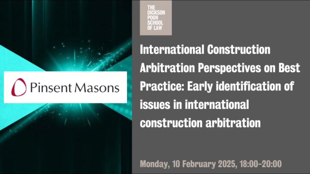 International Construction Arbitration Perspectives on Best Practice