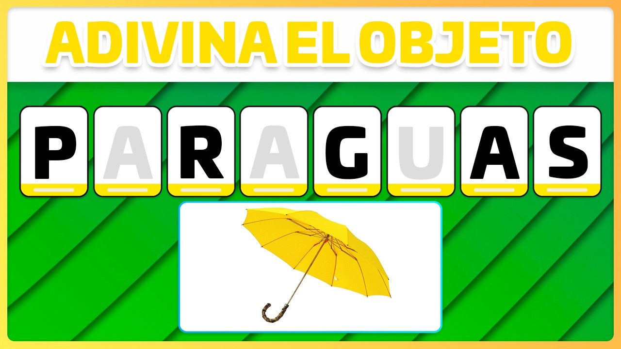 Adivina el Objeto | parte 2