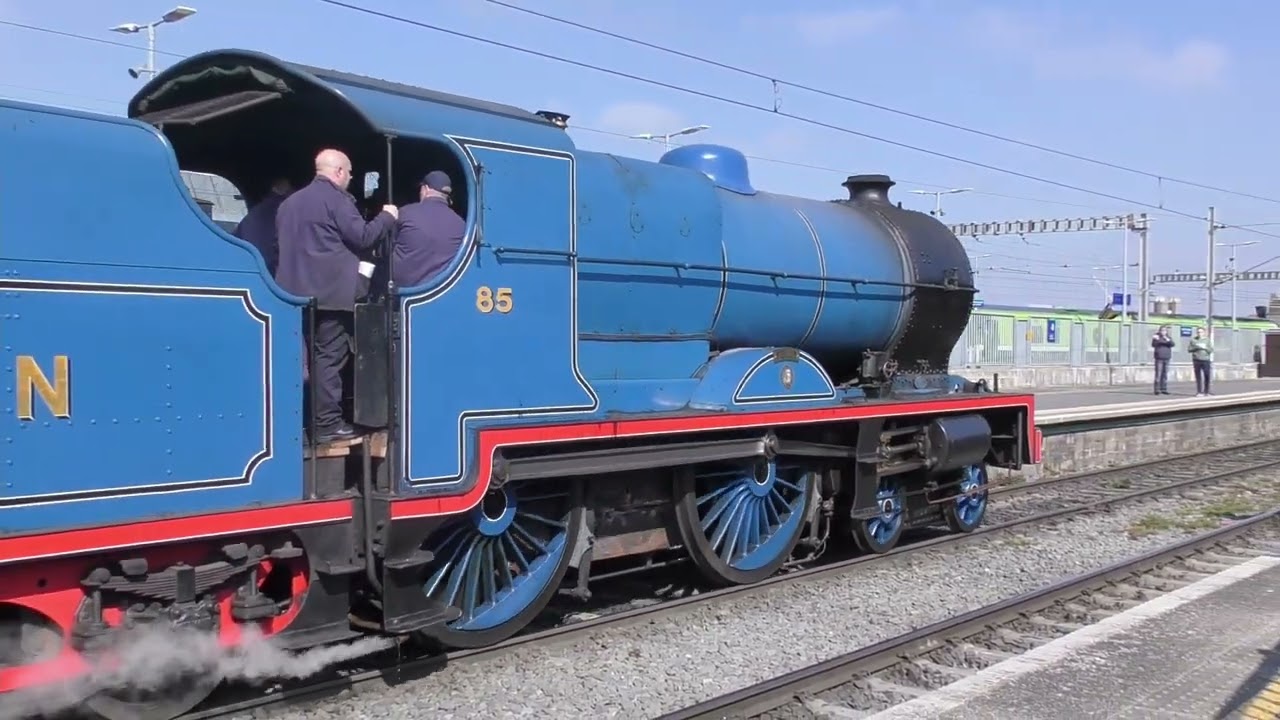 V Class RPSI Steam Train Excursion Ireland Tour 2022 - The Midlander