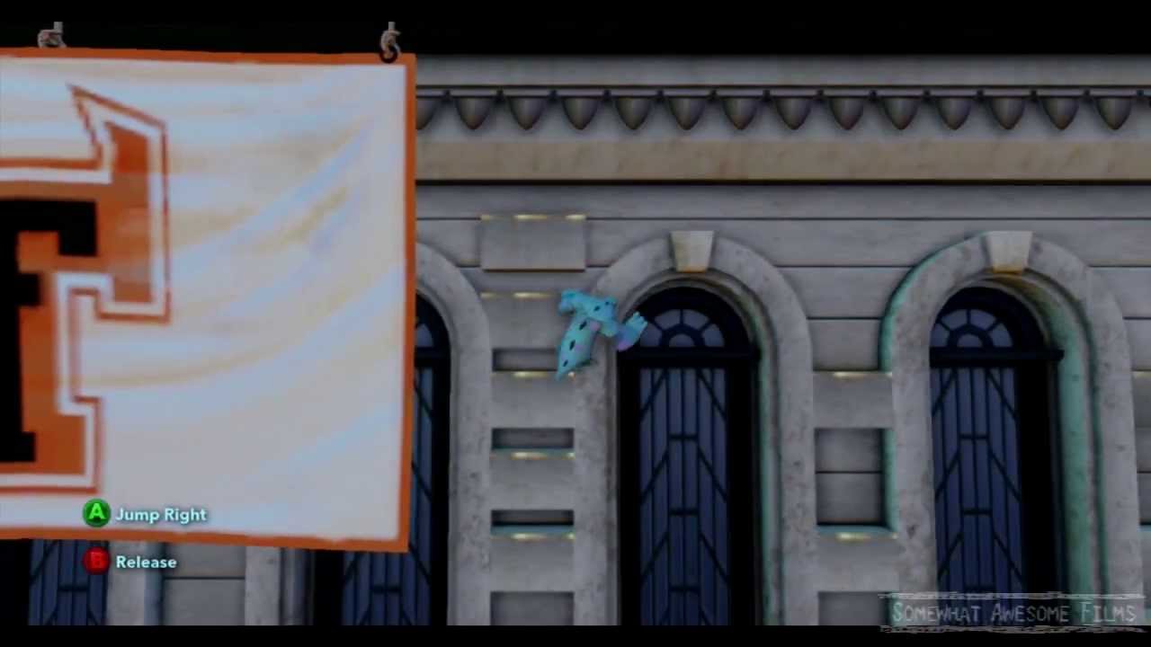 Disney Infinity Where is the last Monsters University MU Flag?