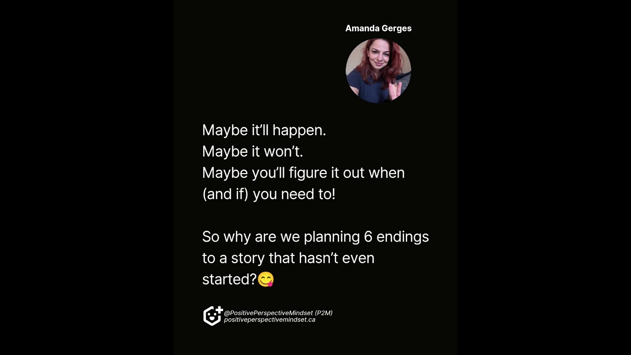 Maybe or Maybe not 🥹&hellip;stop writing endings before you&rsquo;ve even applied 😵!