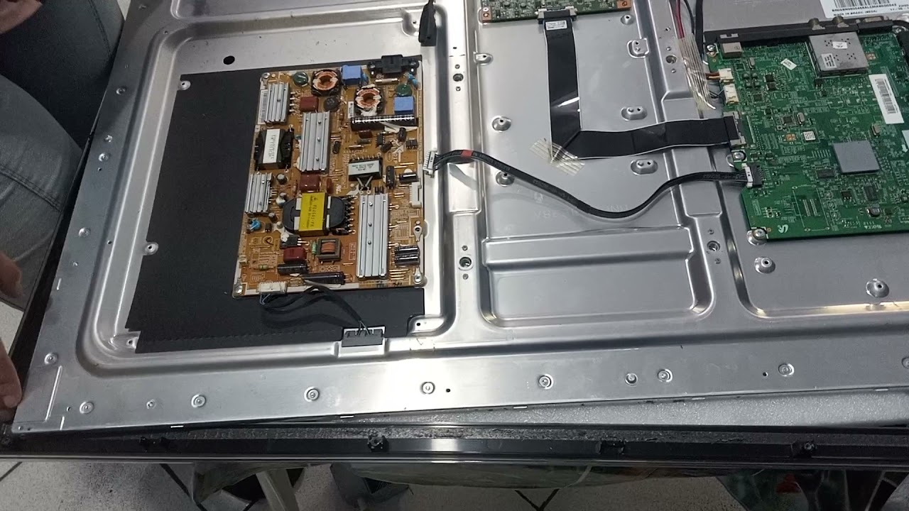 Tv Samsung un40d5000 led piscando não liga