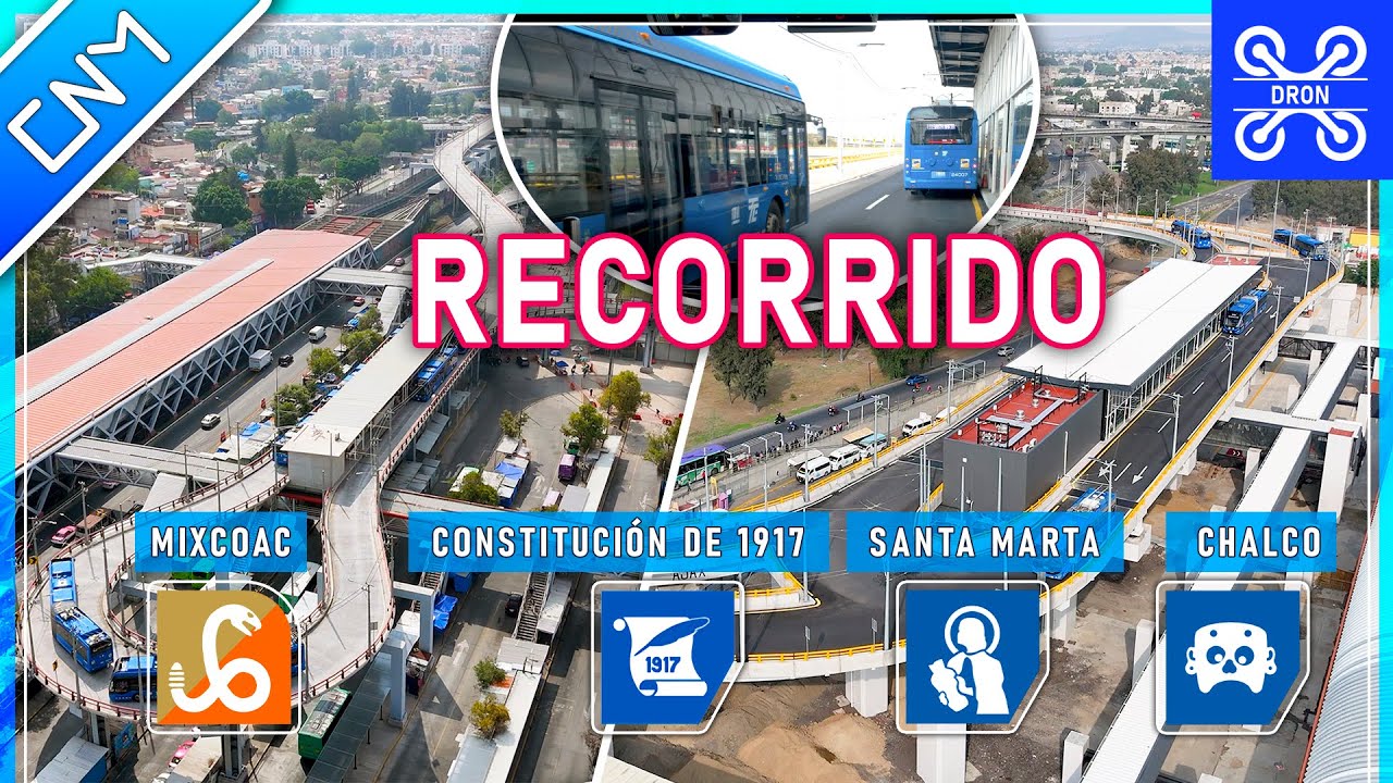 Próximamente Ixtapaluca-Chalco-Santa Marta-Constitución 1917-Mixcoac en Trolebús