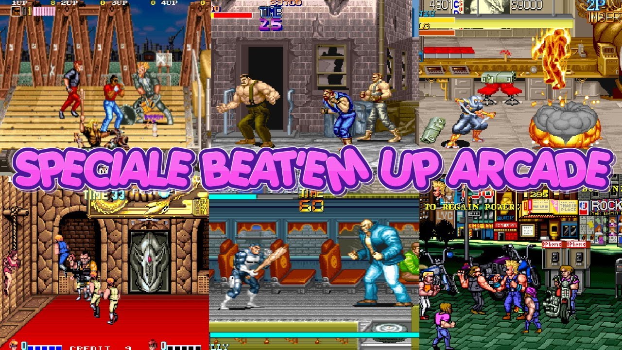🔴 ARCADE: PICCHIADURO A SCORRIMENTO (BEAT'EM UP) E DOVE TROVARLI