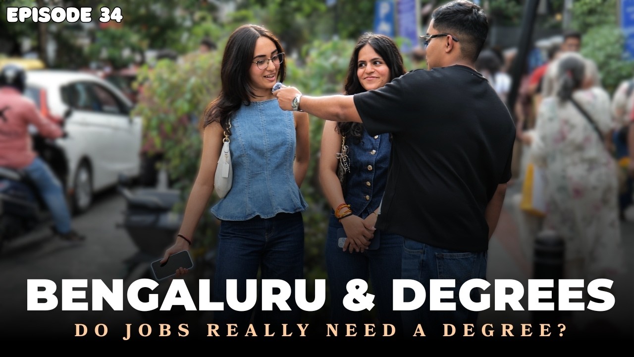 'My Degree Is Useless' &mdash; Bangalore Street Interview Gets Wild | What's Poppin Ep. #034