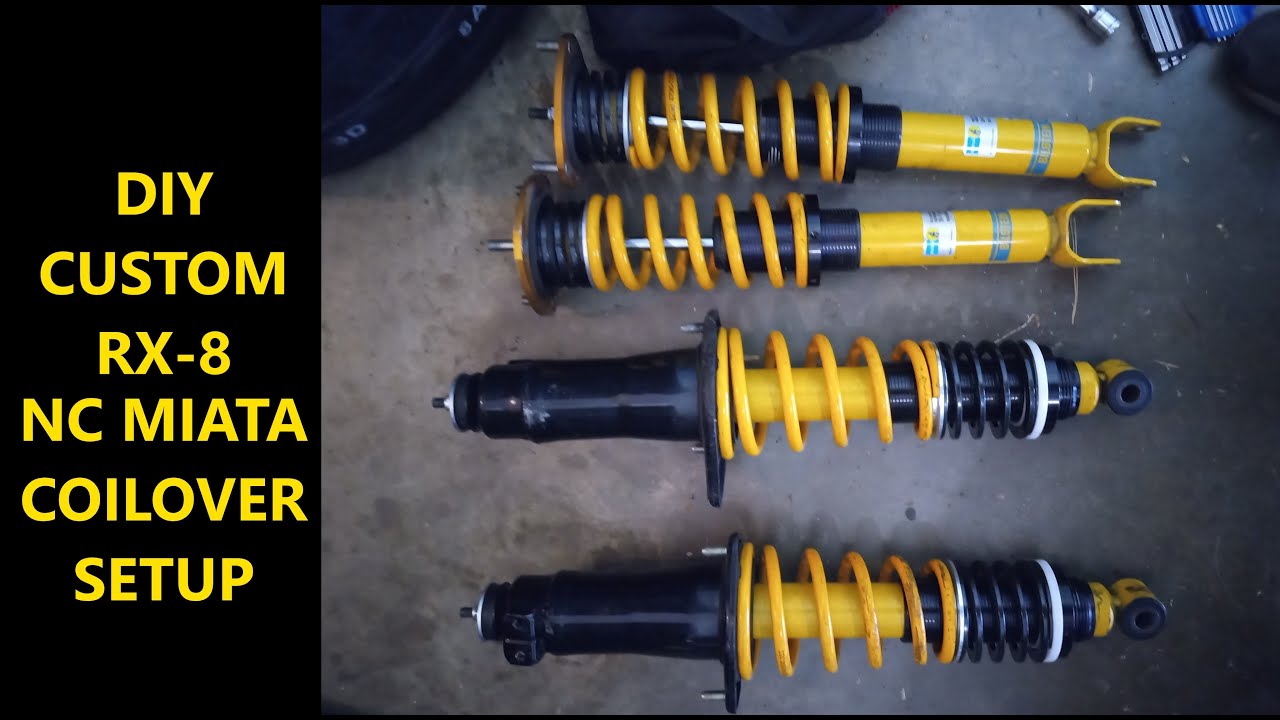 DIY Mazda RX-8 / NC Miata Custom Coilovers