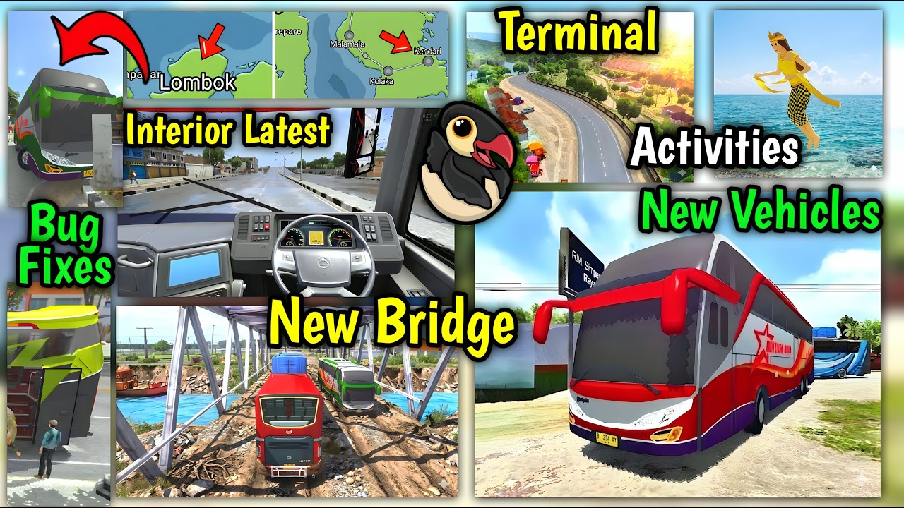 🚚All New Bugs Fix & Features! Big Update 4.5.1 in Bus Simulator Indonesia by Maleo🏕 | Bus Gameplay