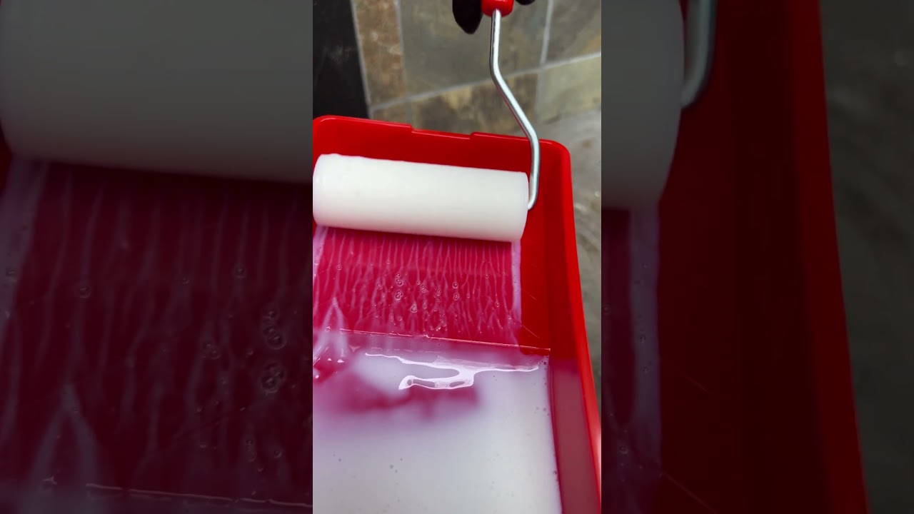 Applying Frosted Glass Paint on the Window #handyman #24solve