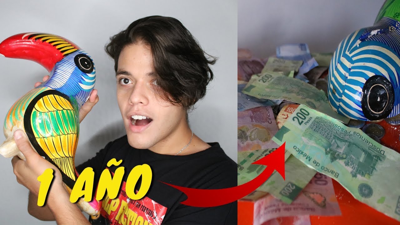 TODO ESTO AHORRÉ EN 1 AÑO EN ESTA ALCANCIA - Samuel Salcedo