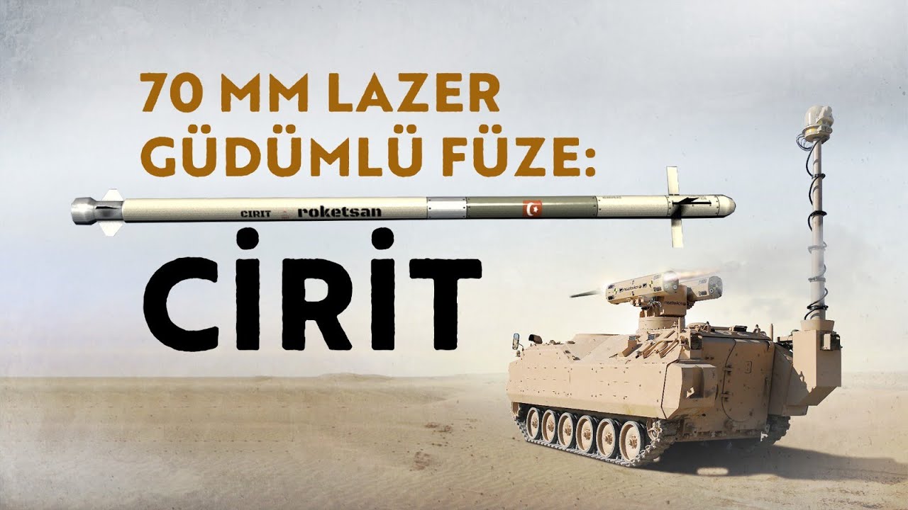 70 MM LAZER GÜDÜMLÜ FÜZE: CİRİT