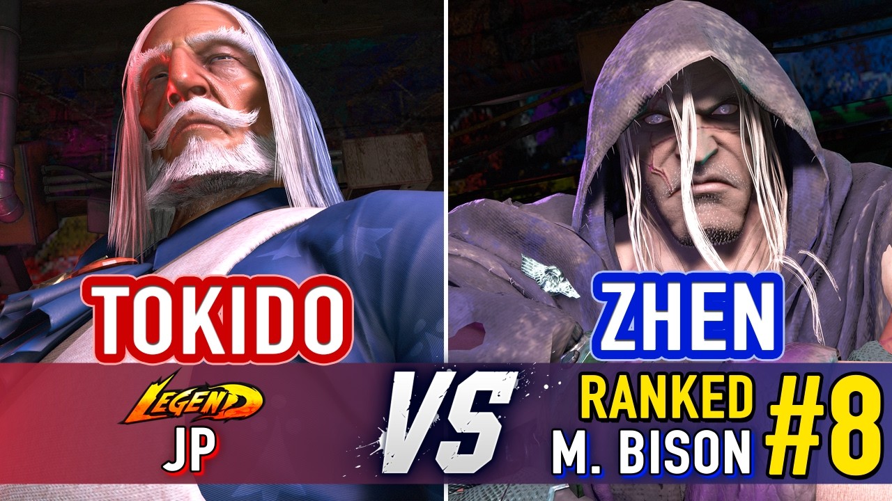 SF6 🤜 TOKIDO (JP) vs ZHEN (#8 Ranked M.Bison) 🤛 SF6 High Level Gameplay