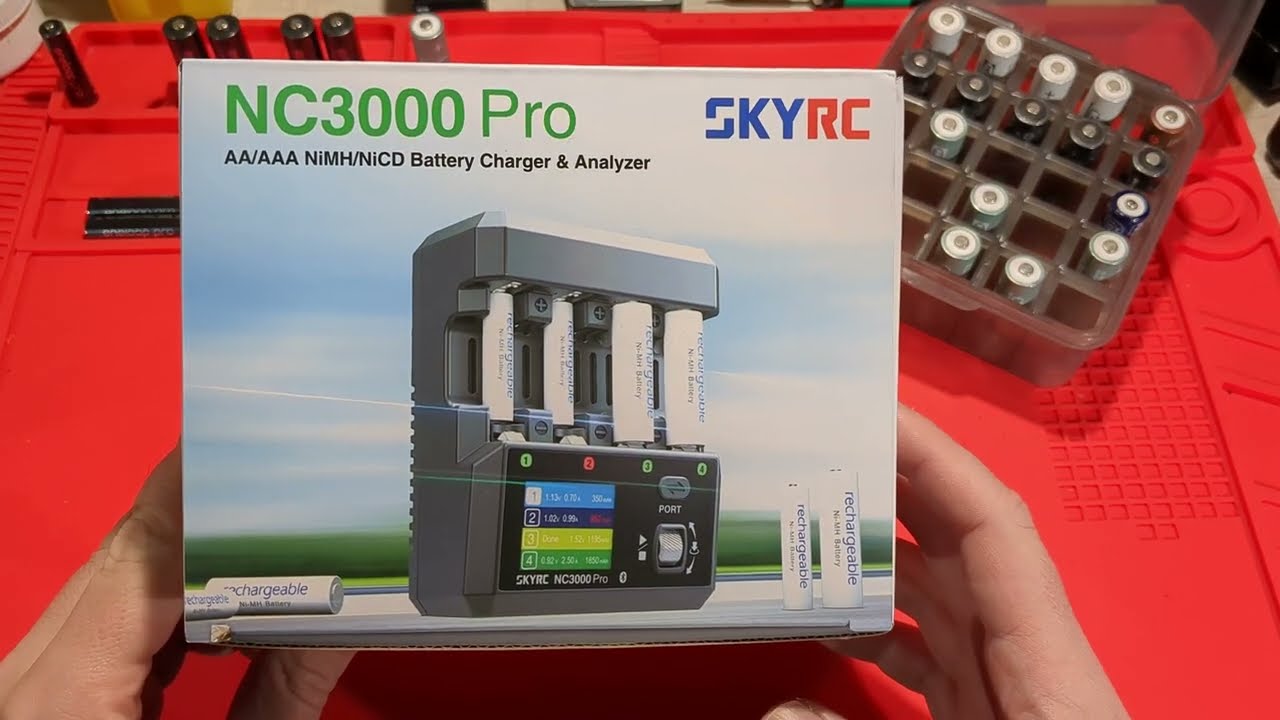 SkyRC NC3000 Pro Battery Charger & Analyser Review