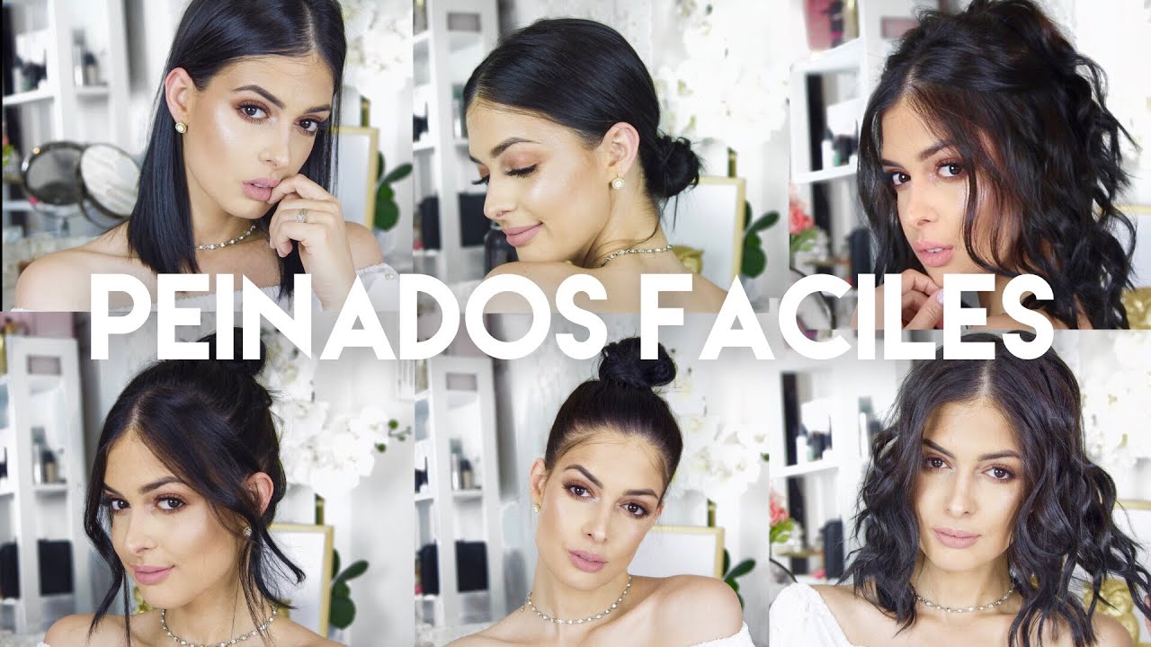 Peinados Faciles para Cabello corto y Mediano/collab fashion H / Jeka Channel