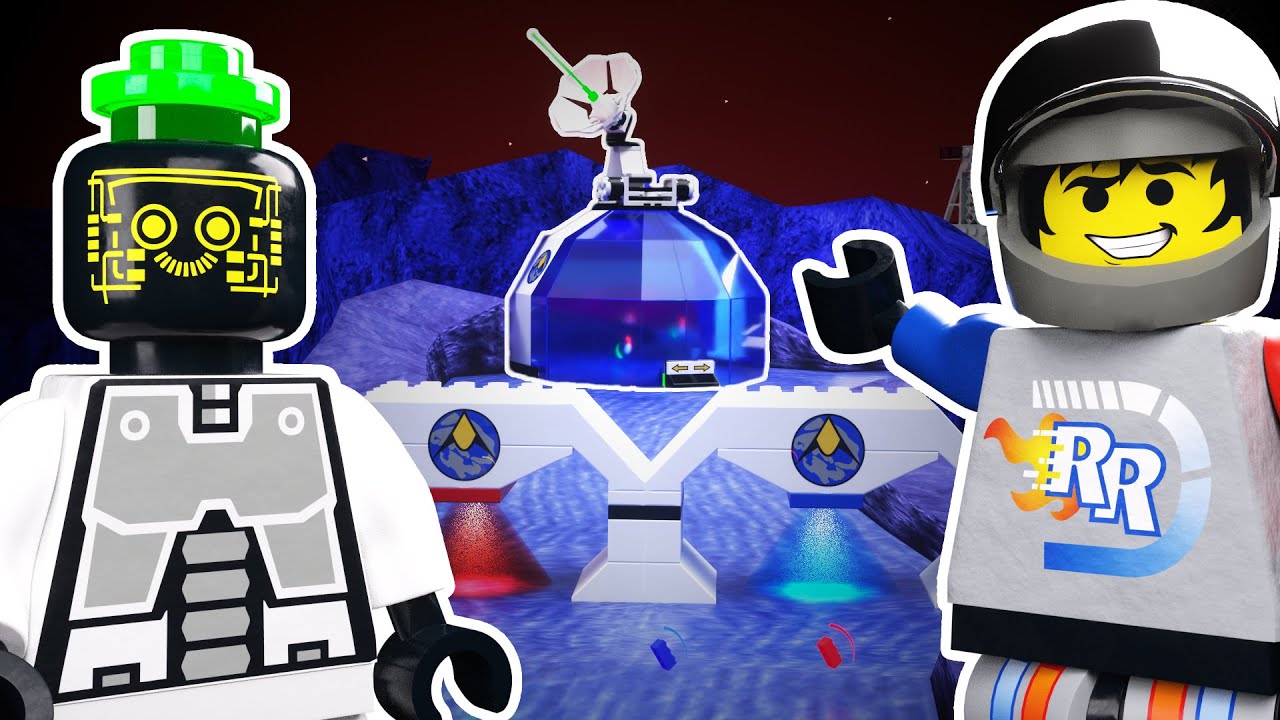Magma Moon Marathon’s Genius Shortcut – LEGO Racers Animation