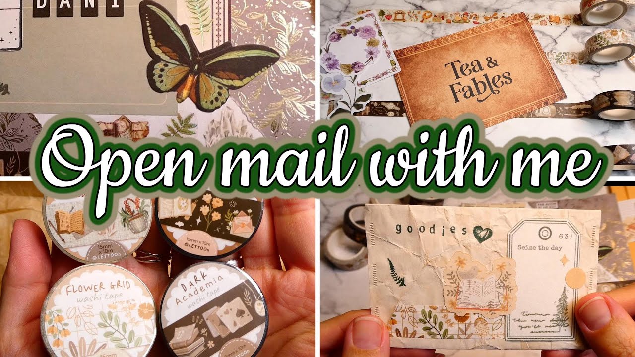 Unboxing an order from Tea & Fables ✨