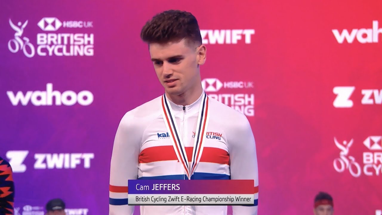 BRITISH NATIONAL ZWIFT CHAMPION