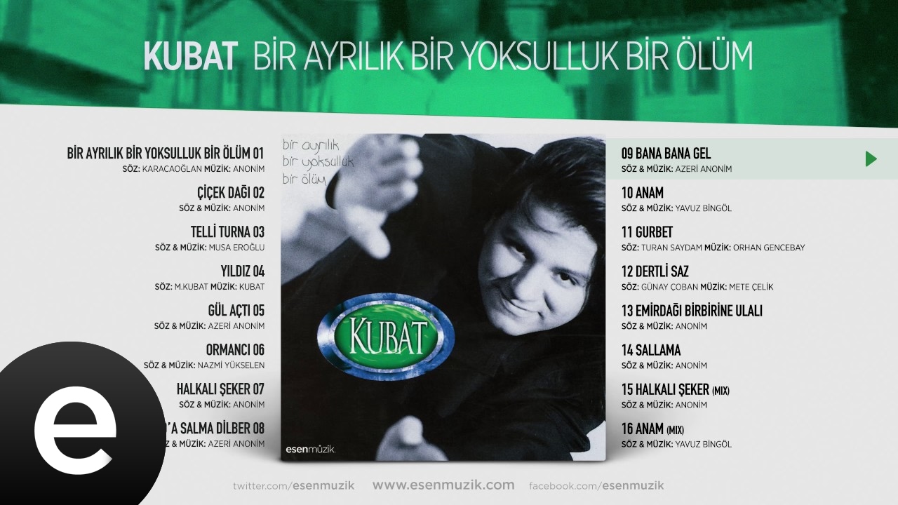 Bana Bana Gel (Kubat) Official Audio #banabanagel #kubat - Esen Müzik