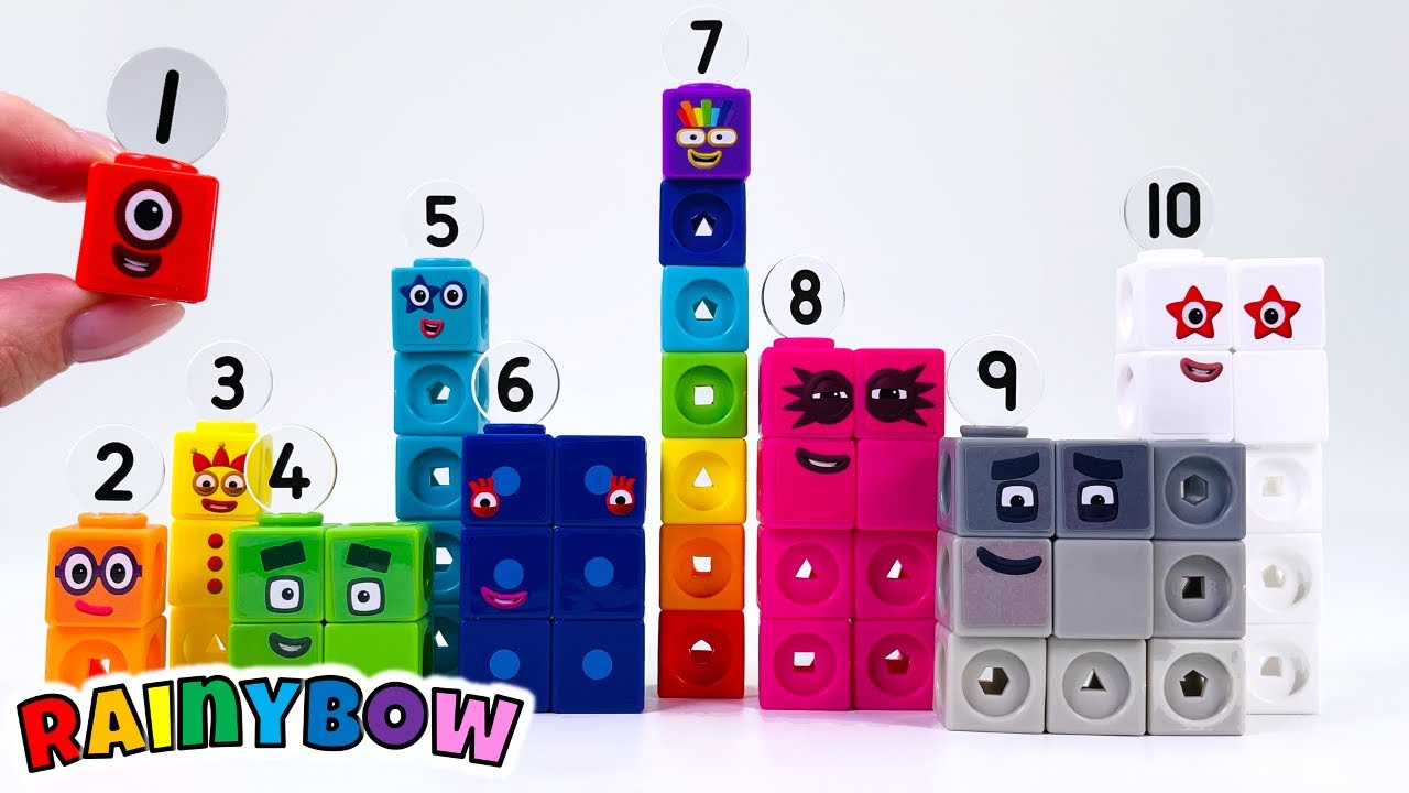 Using Cubes to Make Number Characters