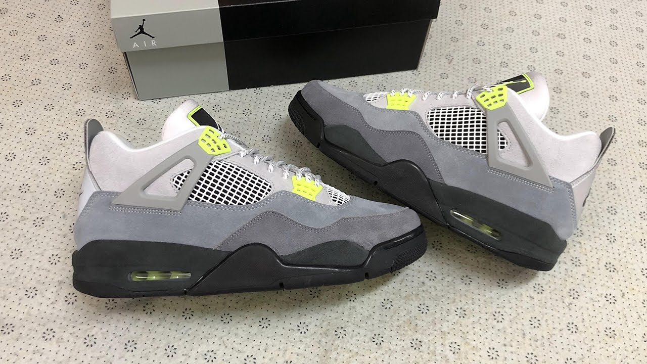 Air Jordan 4 Retro SE GS 'Neon 95'   CT5343 007 Review
