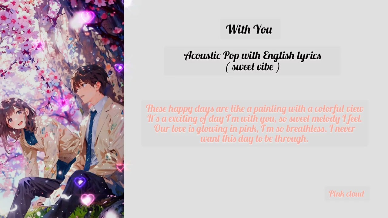 With You - Acoustic Pop with English lyrics 