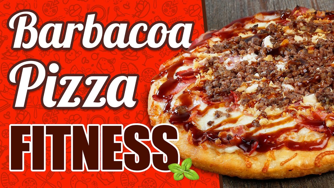 Pizza Barbacoa Fitness - Pizza barbacoa saludable - Pizza integral fácil y rápida