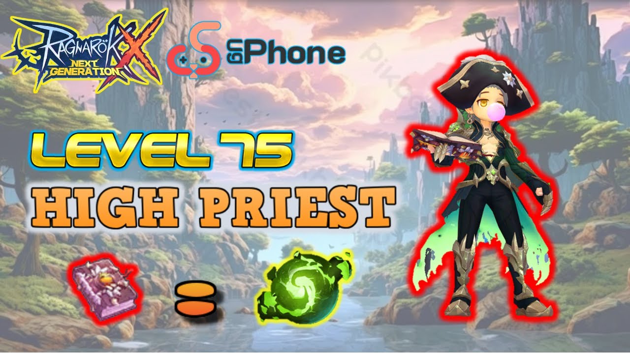 ROX Global | Full Support (FS) | Lv. 75 High Priest | Secrets of The Abyss | Izlude Server