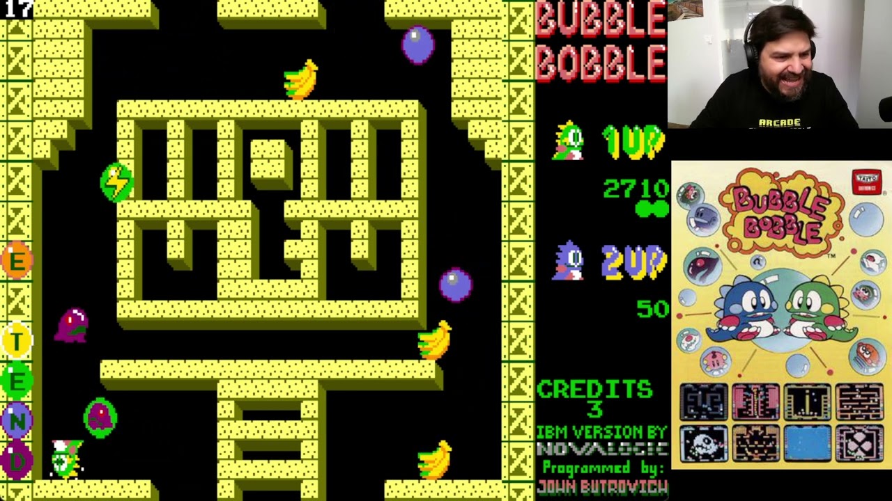 Bubble Bobble MS-DOS Español