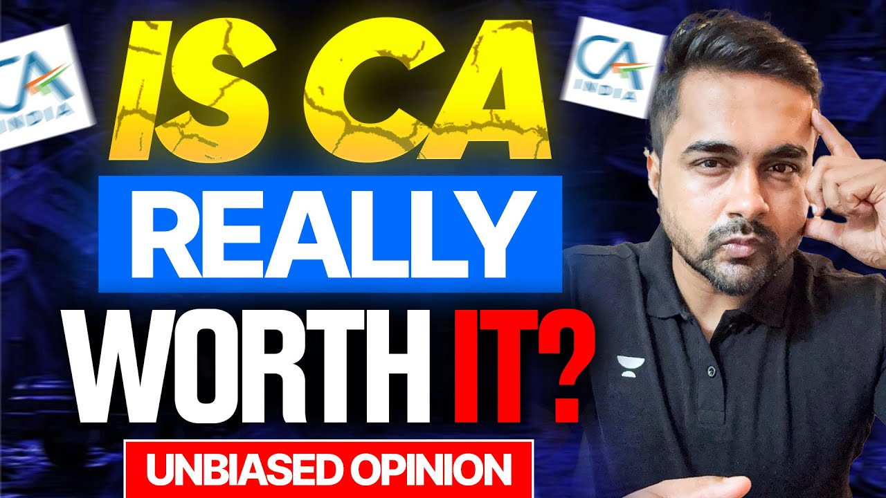 Is CA Worth It in 2025 Ft. CA CS Shantam Gupta